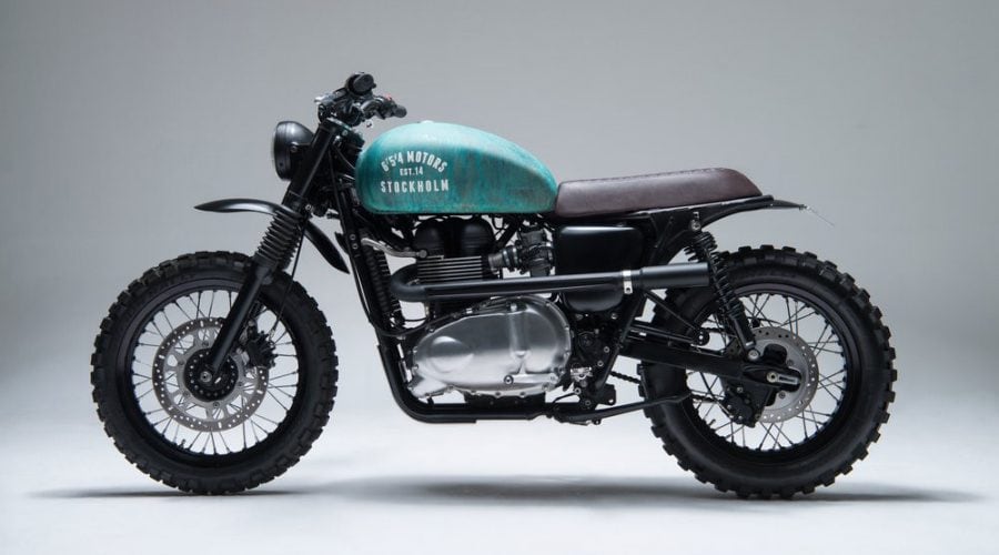 Custom scrambler motorcycle cheap